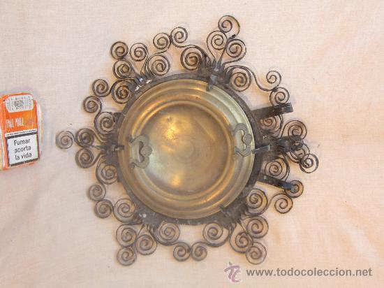 Antig&uuml;edades: BRASERO PARA COLGAR EN LA PARED - Foto 2
