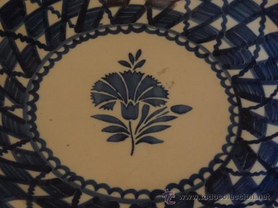 Antig&uuml;edades: S. XIX EXCELENTE PLATO DE MANISES - Foto 1