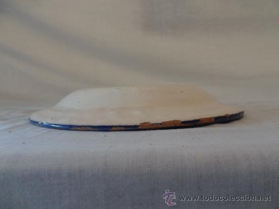 Antig&uuml;edades: GRAN PLATO DE MANISES S. XIX - Foto 3