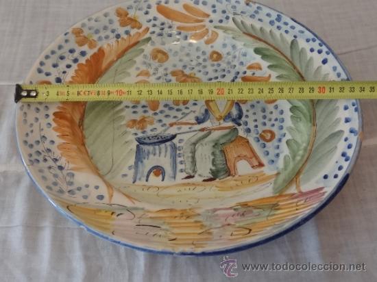 Antig&uuml;edades: PLATO DE CERAMICA DE MANISES - Foto 3