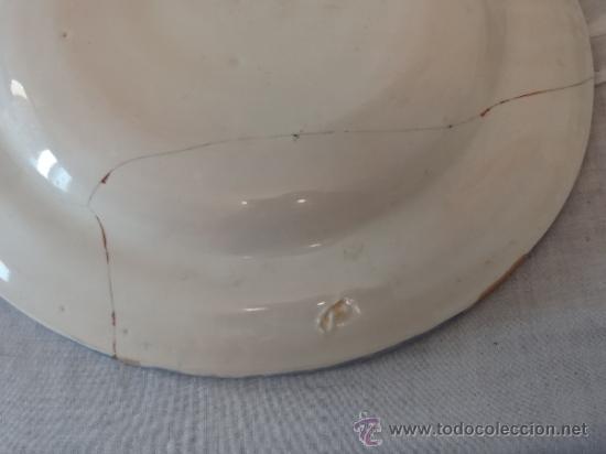 Antig&uuml;edades: PLATO DE CERAMICA DE MANISES - Foto 6