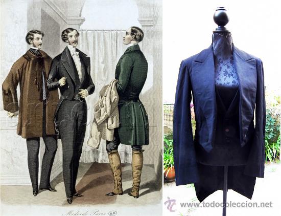 Levita y chaleco de frac de 1874 - Vendu en vente directe - 34938709
