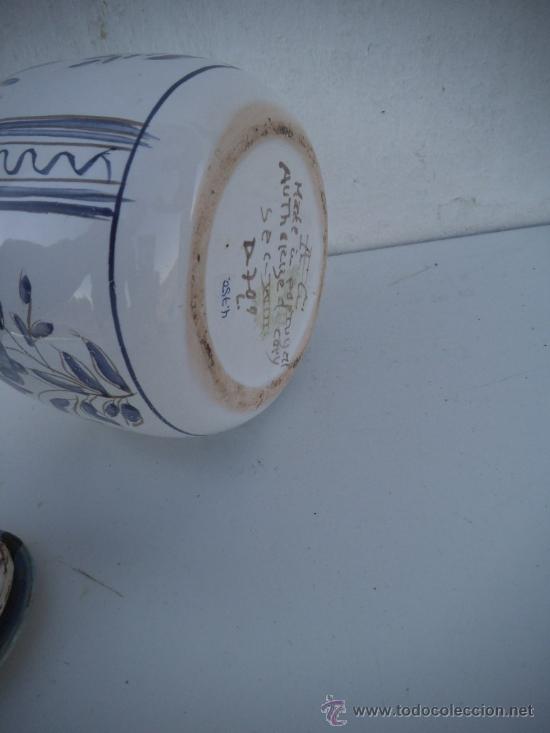 Antig&uuml;edades: jarron pote de ceramica - Foto 2