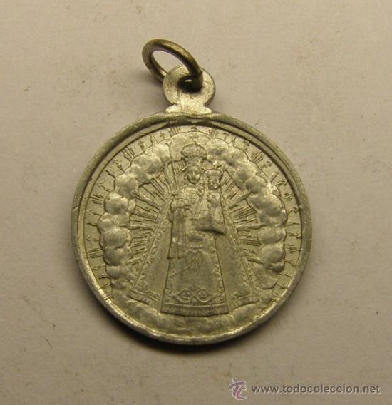 Antig&uuml;edades: Medalla religiosa de Virgen. EINSIEDELN. - Foto 1