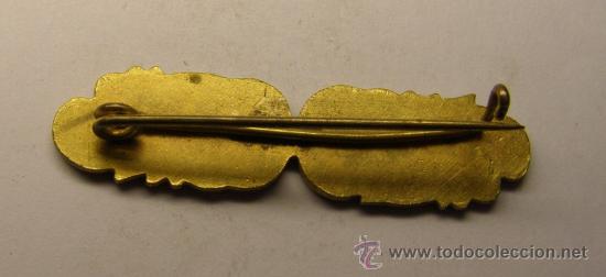 Antig&uuml;edades: Medalla religiosa pasador de corbata Inmaculada Concepci&oacute;n. - Foto 2