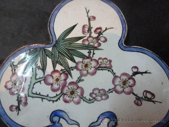 Antig&uuml;edades: caja china de esmalte - Foto 4