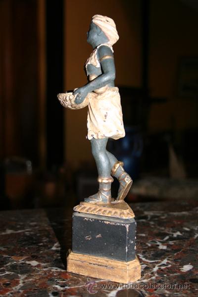 Antig&uuml;edades: FIGURA EN CALAMINA REF.5361 - Foto 3