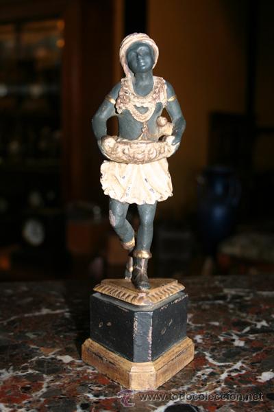 Antig&uuml;edades: FIGURA EN CALAMINA REF.5361 - Foto 1