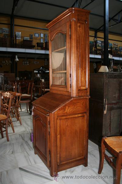 Antig&uuml;edades: VITRINA/ BIBLIOTECA SECRETER,ROBLE REF.5353 - Foto 2