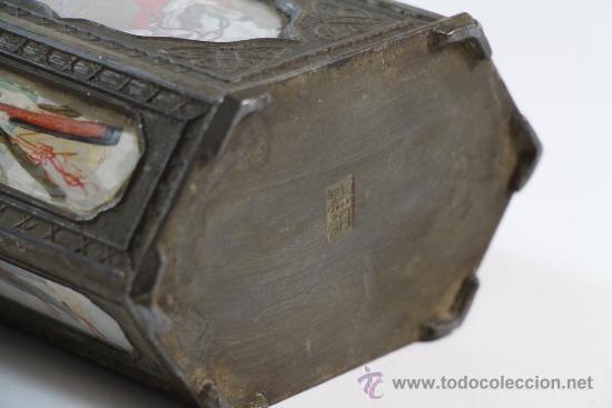 Antig&uuml;edades: Caja china de te. 1900 - Foto 6