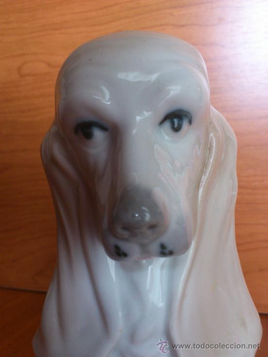 Antig&uuml;edades: Perro de porcelana sellada en la base - Foto 6