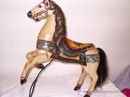 Antig&uuml;edades: precioso caballo de madera - Foto 12