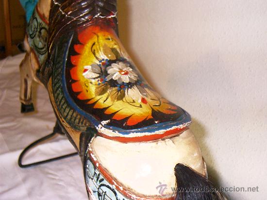 Antig&uuml;edades: precioso caballo de madera - Foto 11