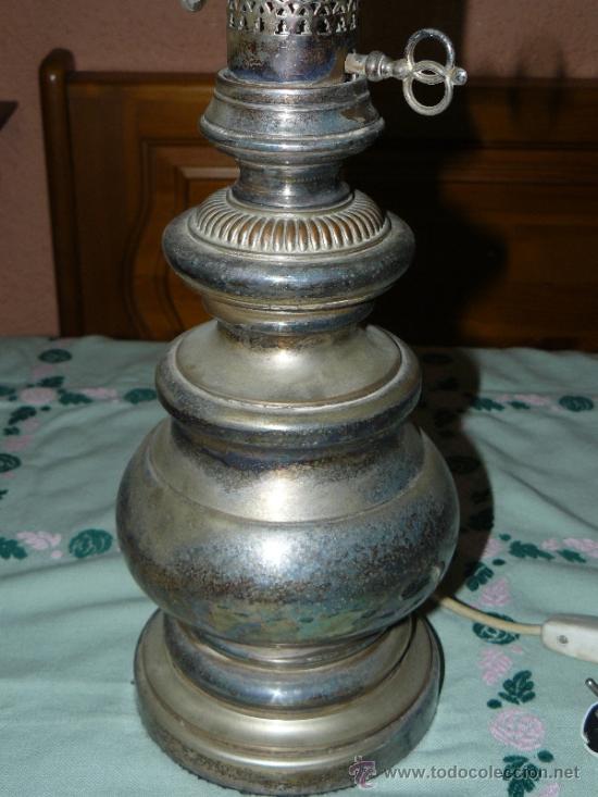Antig&uuml;edades: LAMPARA DE SOBREMESA - FORMA DE QUINQU&Eacute; - Foto 2