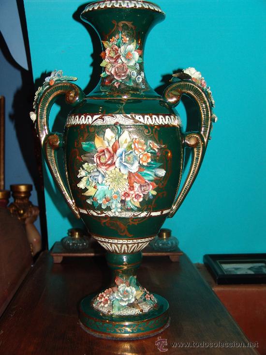 Antig&uuml;edades: ANTIGUO JARR&Oacute;N DE PORCELANA - Foto 1