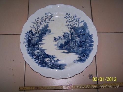 Antig&uuml;edades: PLATO DE PORCELANA DE RIDGWAY - Foto 1
