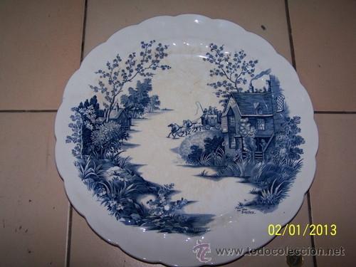 Antig&uuml;edades: PLATO DE PORCELANA DE RIDGWAY - Foto 4
