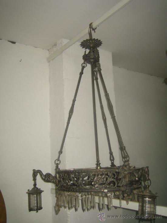 Antig&uuml;edades: LAMPARA ALFONSINA.......... - Foto 1