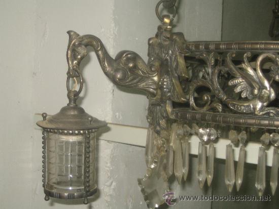 Antig&uuml;edades: LAMPARA ALFONSINA.......... - Foto 2