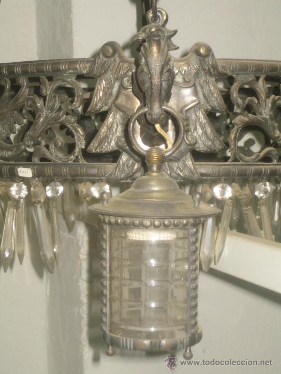 Antig&uuml;edades: LAMPARA ALFONSINA.......... - Foto 5