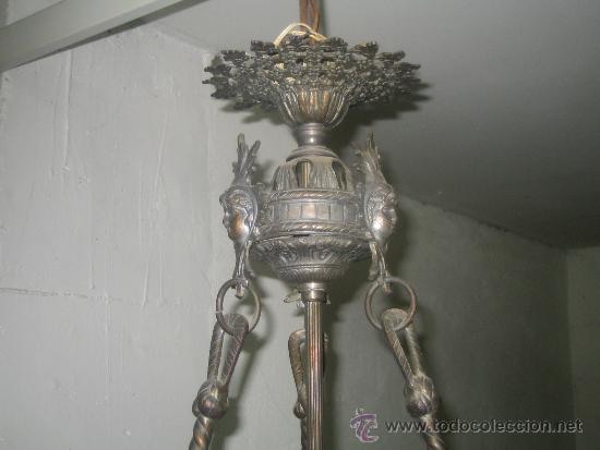 Antig&uuml;edades: LAMPARA ALFONSINA.......... - Foto 7