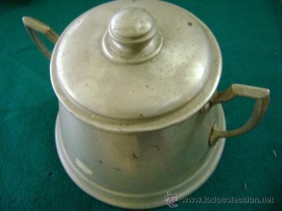 Antig&uuml;edades: Olla aluminio de 14 cm - Foto 1