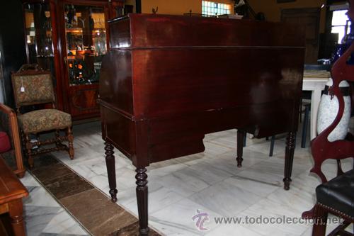 Antig&uuml;edades: BUR&Oacute; LUIS FELIPE EN CAOBA REF.5376 - Foto 5