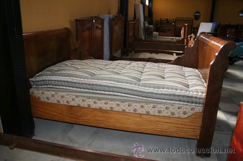 Antig&uuml;edades: CAMA LUIS FELIPE REF.5373 - Foto 2