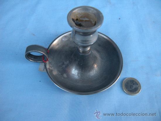 Antig&uuml;edades: PALMATORIA, CANDELERO PARA VELA. - Foto 3