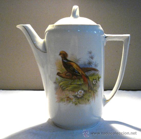 Antig&uuml;edades: CAFETERA DE PORCELANA - Foto 1