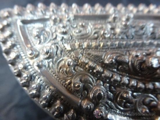 Antig&uuml;edades: antigua caja de plata oriental - Foto 2