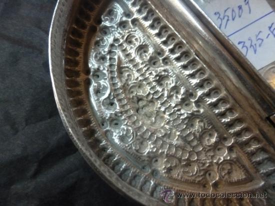 Antig&uuml;edades: antigua caja de plata oriental - Foto 12