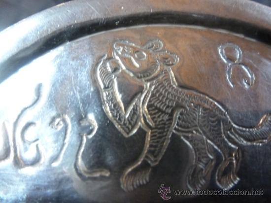 Antig&uuml;edades: antigua caja de plata oriental - Foto 9