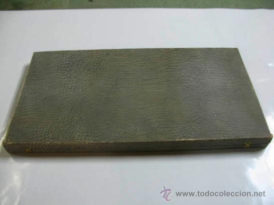 Antig&uuml;edades: Cuberter&iacute;a de aplpaca con 30 piezas. - Foto 7