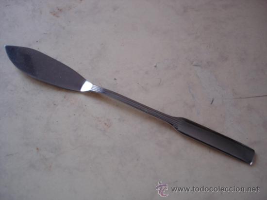 Antig&uuml;edades: CUCHILLO DE PESCADO - 19 CM. APROX. - Foto 1