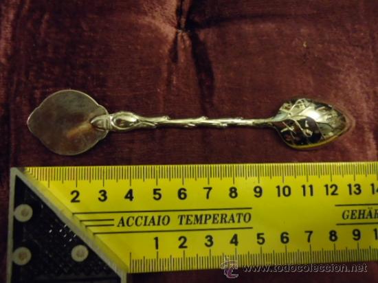 Antig&uuml;edades: antigua cucharilla plateada paris - Foto 2