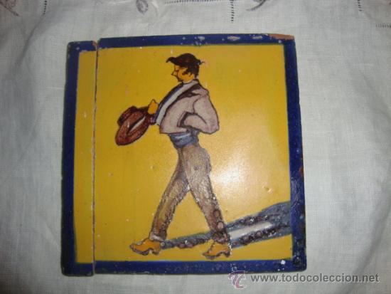 Antig&uuml;edades: Azulejo Ramos Rejano - Foto 1