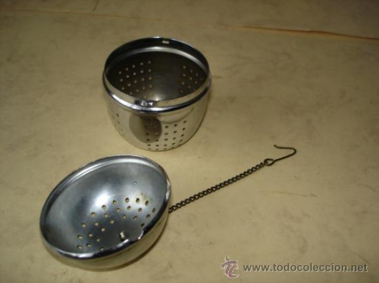 Antig&uuml;edades: COLADOR PARA INFUSIONES - Foto 2