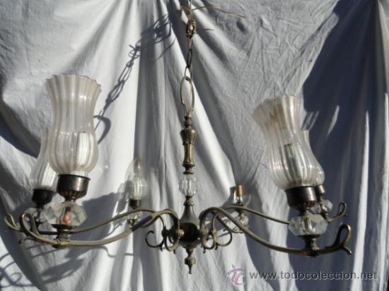 Antig&uuml;edades: ELEGANTE L&Aacute;MPARA DE TECHO. - Foto 1