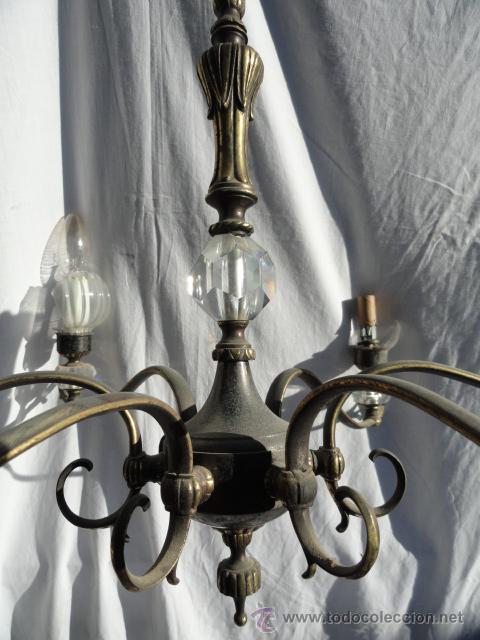 Antig&uuml;edades: ELEGANTE L&Aacute;MPARA DE TECHO. - Foto 3