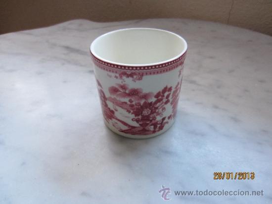 Antig&uuml;edades: bote lapicero de porcelana - Foto 2