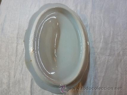 Antig&uuml;edades: tapa de sopera loza - Foto 12