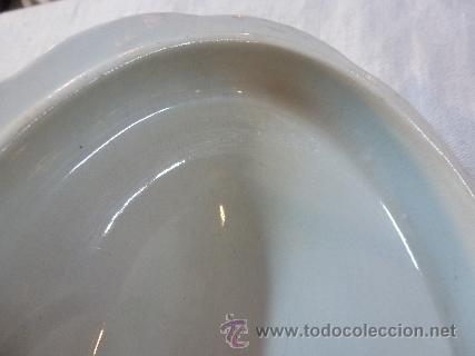 Antig&uuml;edades: tapa de sopera loza - Foto 10