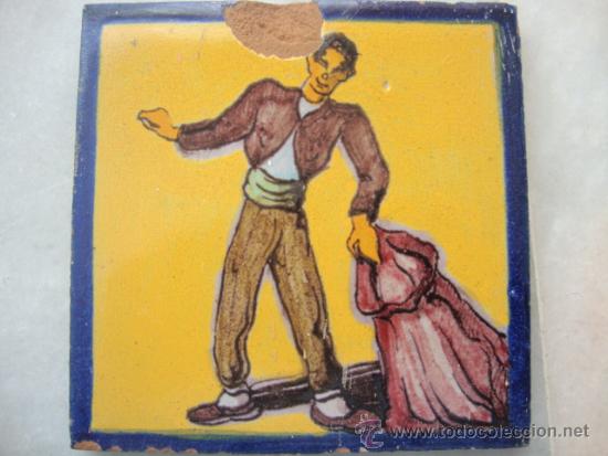 Antig&uuml;edades: Azulejo Ramos Rejano - Foto 1