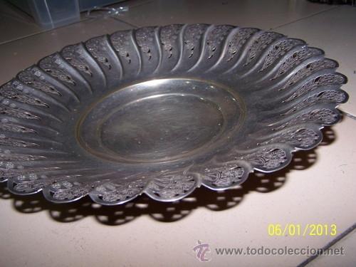 Antig&uuml;edades: BANDEJA PLATEADA - Foto 1