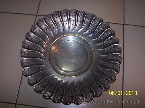 Antig&uuml;edades: BANDEJA PLATEADA - Foto 2