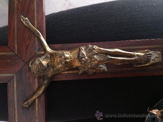 Antig&uuml;edades: bonito crucifijo - Foto 3