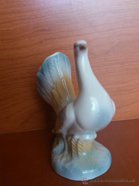 Antig&uuml;edades: Pavo real de porcelana - Foto 5