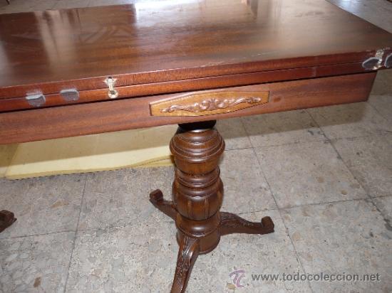 Antig&uuml;edades: MESA EXTENSIBLE DE LIBRO - Foto 11