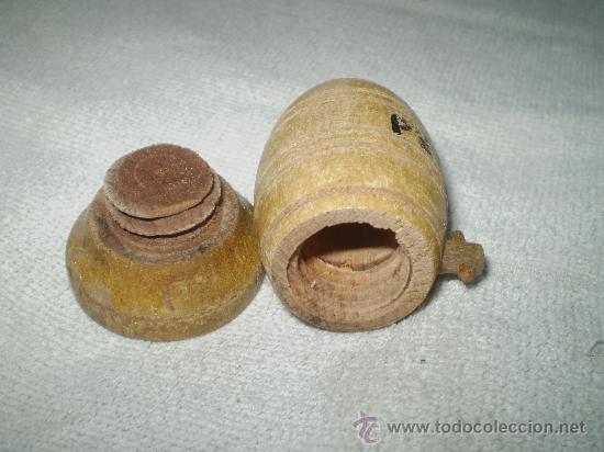 Antig&uuml;edades: SALERO DE MADERA S XX - Foto 2